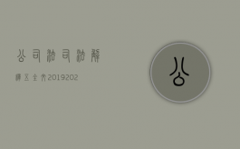 公司法司法解释五全文2019（2022年公司法司法解释二）