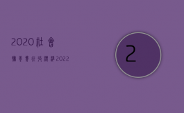 2020社会抚养费征收标准（2022社会抚养费征收手续是怎样的）