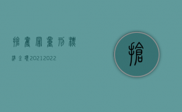 抢夺罪量刑标准金额2021（2022抢夺危险物质罪既遂的量刑标准）