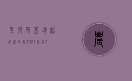 农村宅基地继承新政策2021年度（2022年农村宅基地继承新政策有哪些）