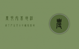 农村宅基地注销了,户主可以申请宅基地吗?（宅基地注销房子一定要拆吗）