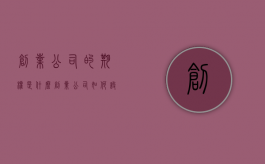 创业公司的期权是什么（创业公司如何设立期权）