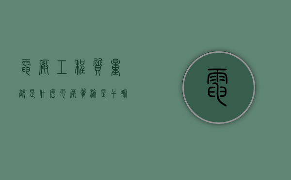 电厂工程质量部是什么（电厂质检是干嘛的）