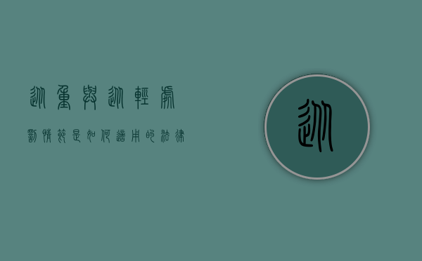 从重与从轻处罚情节是如何适用的法律（从重与从轻处罚情节是如何适用的）