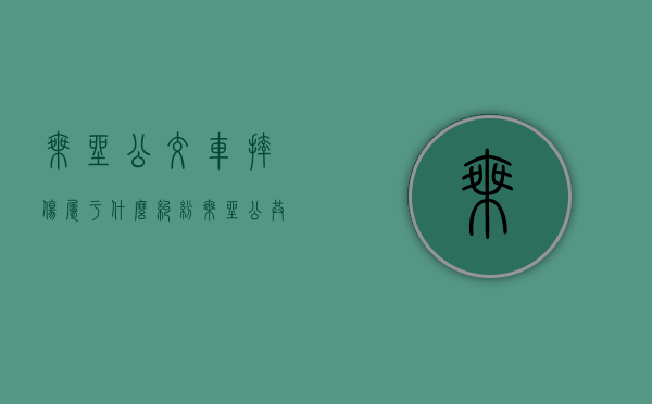 乘坐公交车摔伤属于什么纠纷（乘坐公共汽车摔伤谁担责）