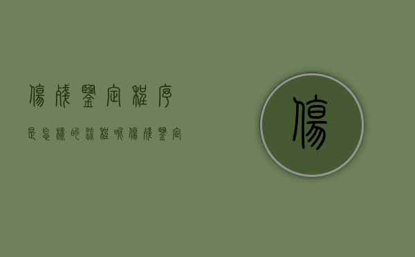 伤残鉴定程序是怎样的流程呢（伤残鉴定程序是怎样的流程图片）