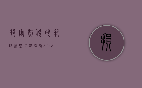 损害赔偿的范围原则上应包括（2022损害赔偿责任的承担必须具备的要件是什么）