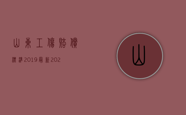 山东工伤赔偿标准2019最新（2022山东省工伤残津贴发放标准）