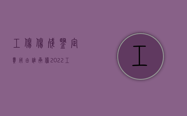 工伤伤残鉴定费用由谁承担2022（工伤伤残鉴定费用由谁承担2022年）