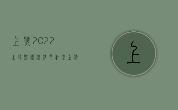 上海2022工伤赔偿标准是什么？（上海的工伤赔偿标准）