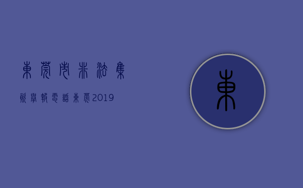 东莞市非法集资举报电话（东莞2019年最大的集资诈骗案）