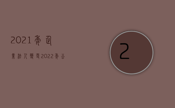 2021年企业法人变更（2022年公司法人变更多少钱）